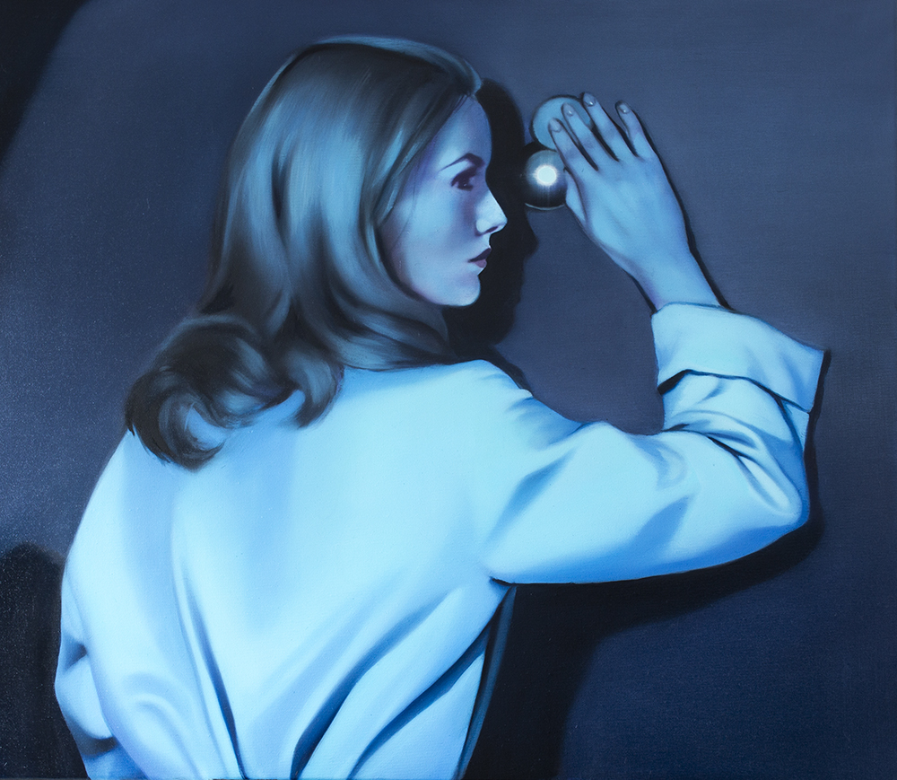 Patrycja Pietka Lascia che il mistero sia 2024 Tela ad olio 70 X 80 Cm Piccolo