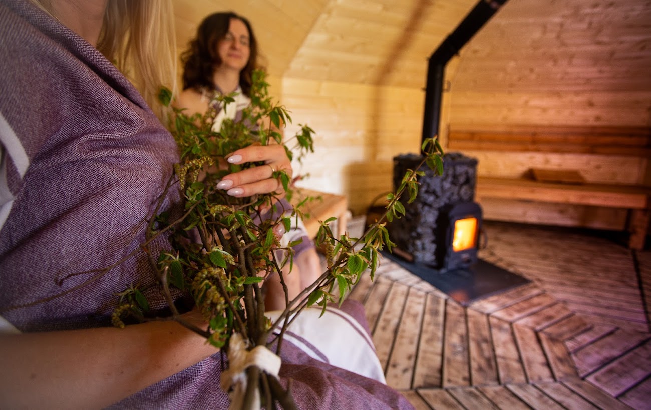 Sauna nella Manor House Spa Vital Village