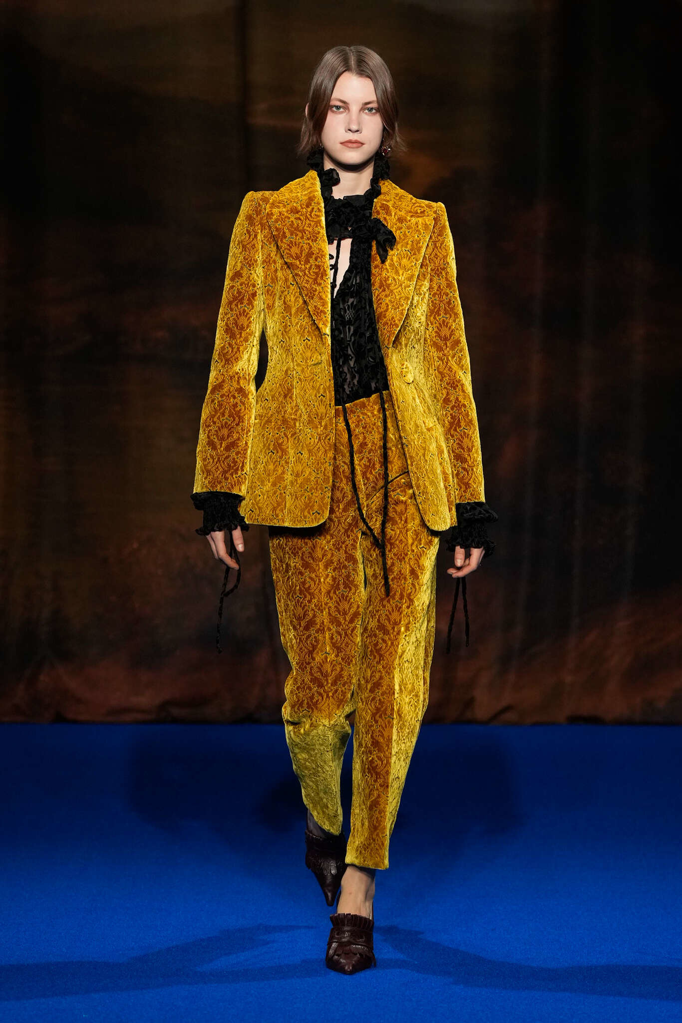 Sfilata di Burberry alla settimana della moda di Londra