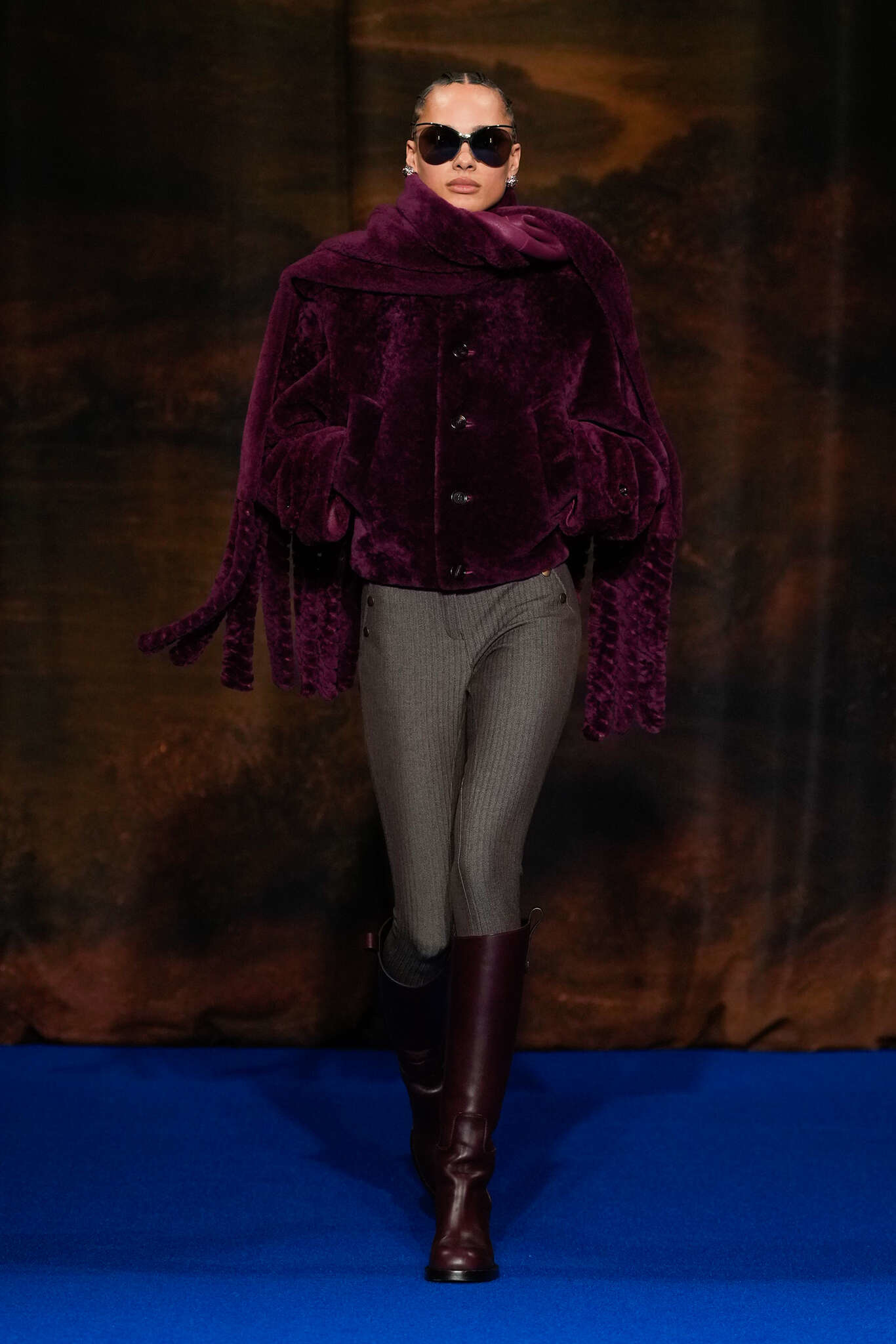 Sfilata di Burberry alla settimana della moda di Londra3