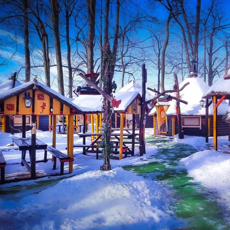 Il Manor House Vital Spa Village in inverno