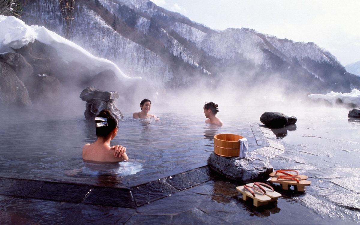 Onsen in inverno