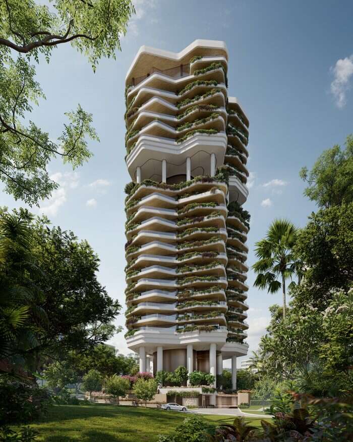 Plp Architecture Tower a Singapore