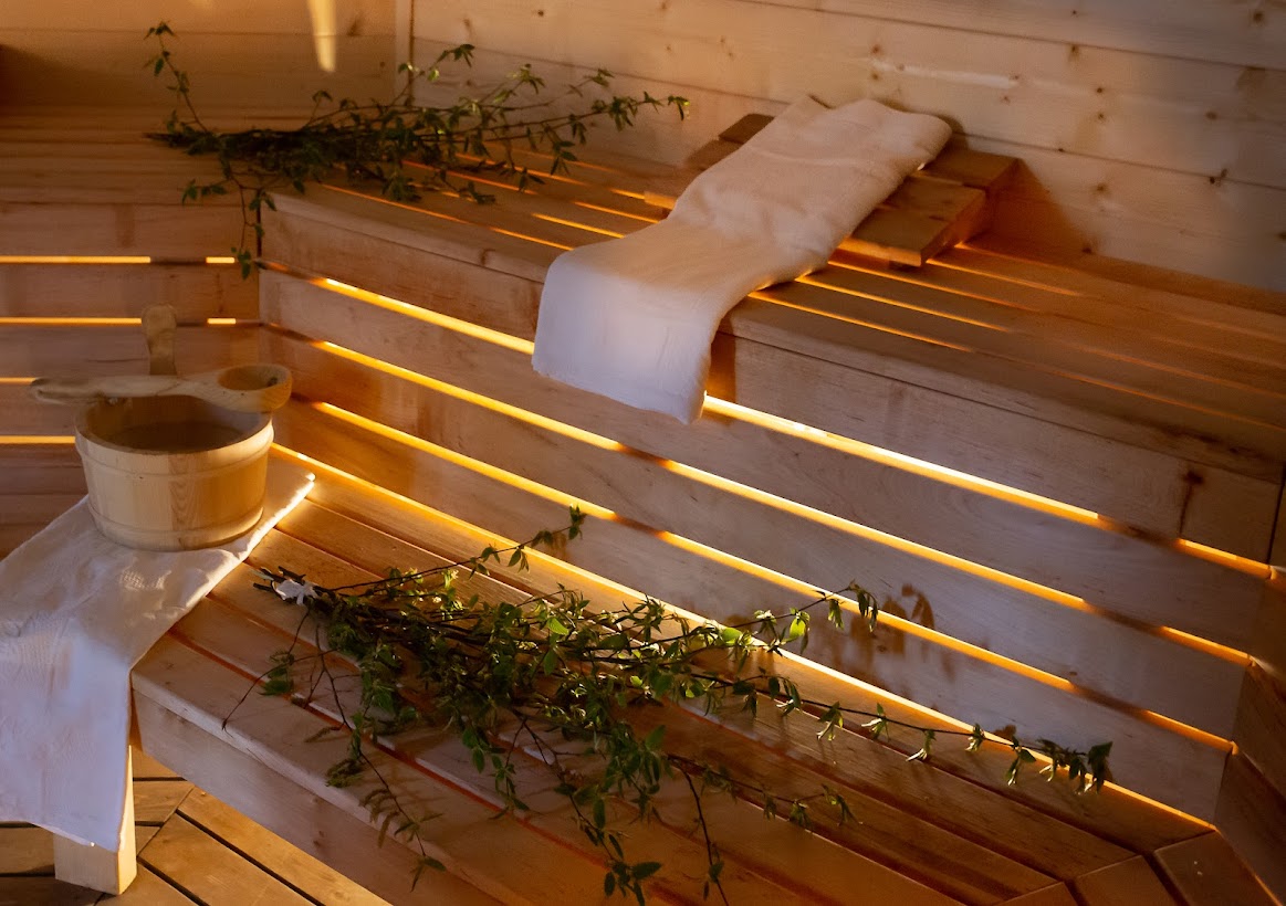 Sauna nel Vitalna Wioska Spa
