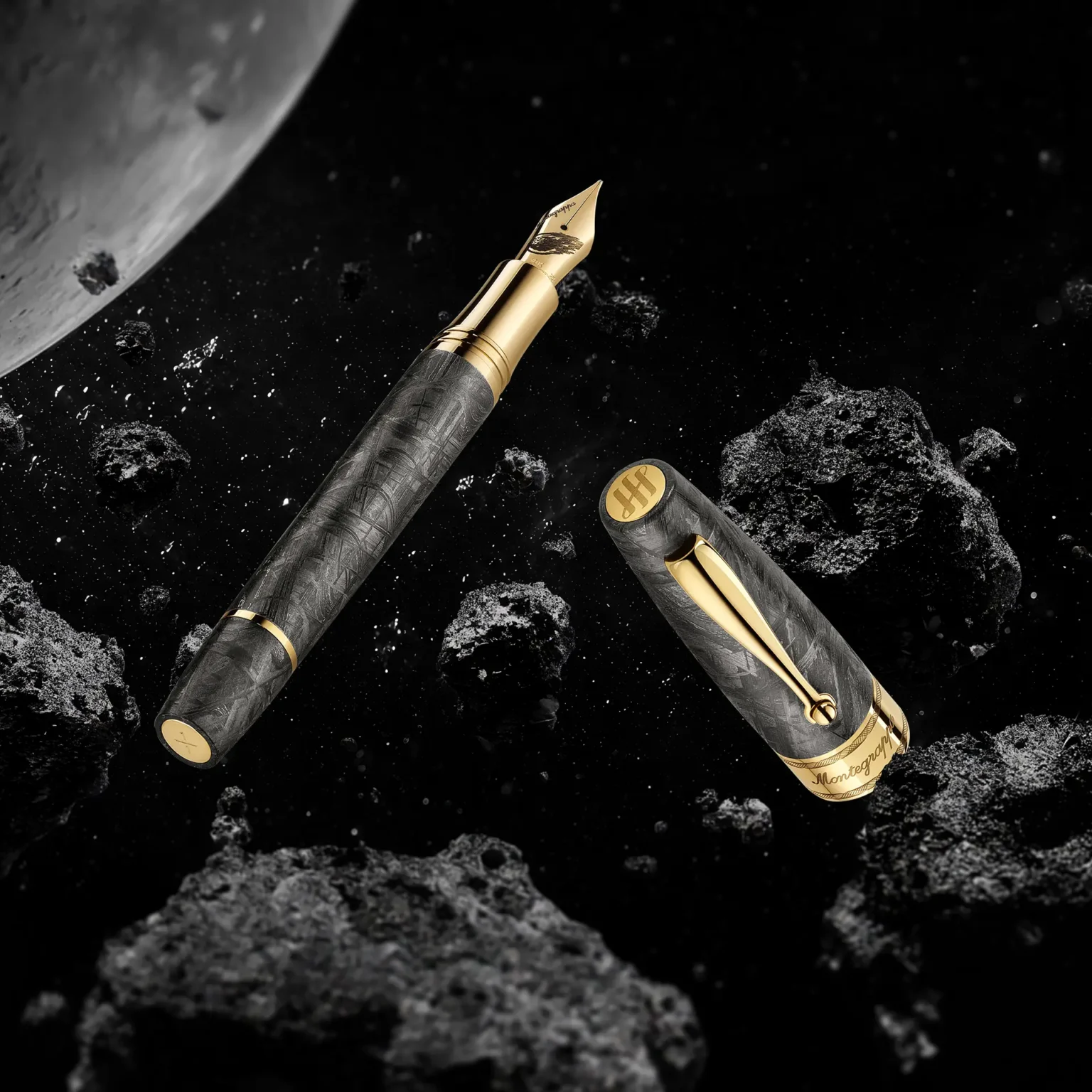 Montegrappa Muonionalusta Meteorite Penna Stilografica1