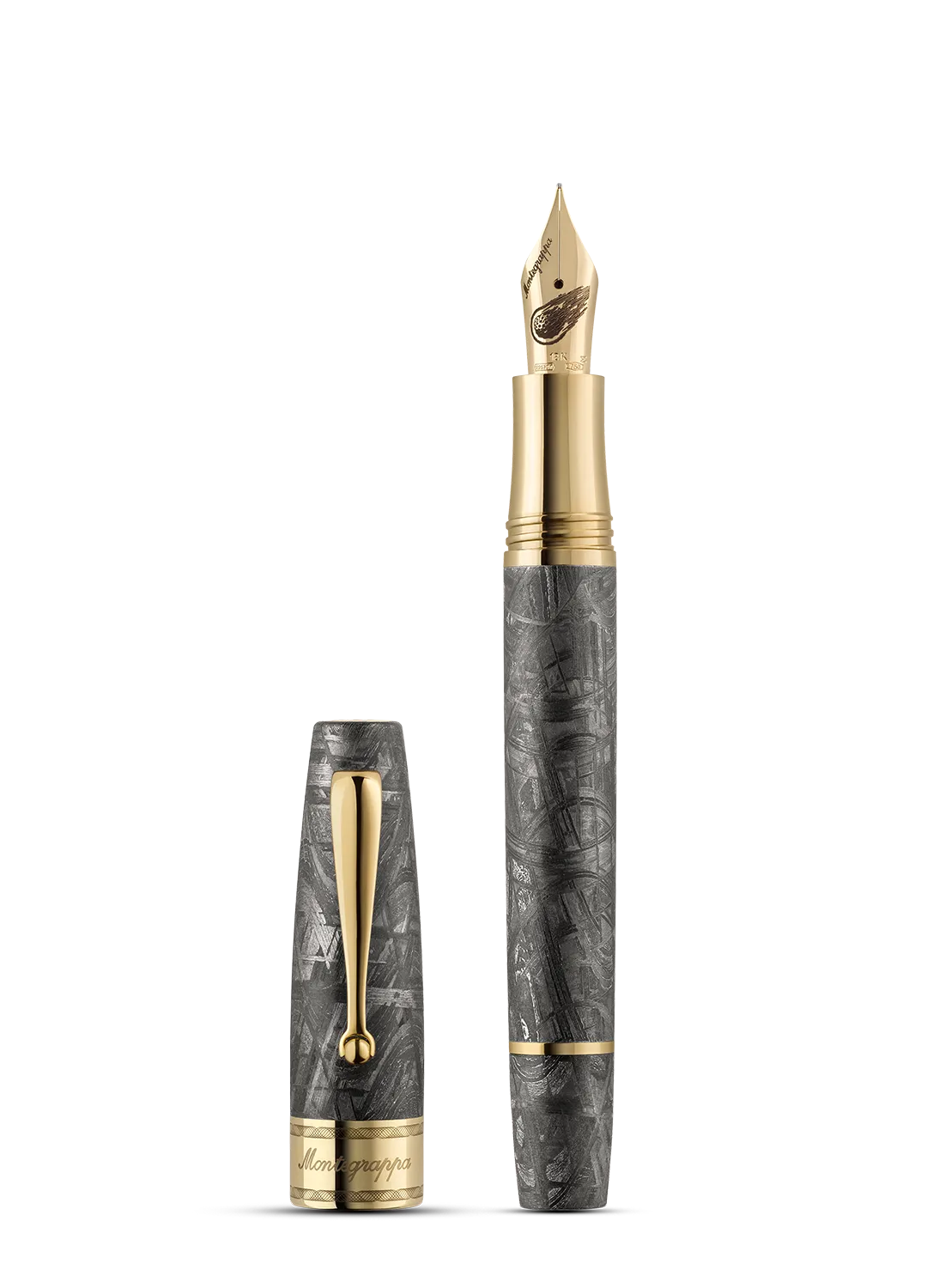 Montegrappa Muonionalusta Meteorite Penna Stilografica